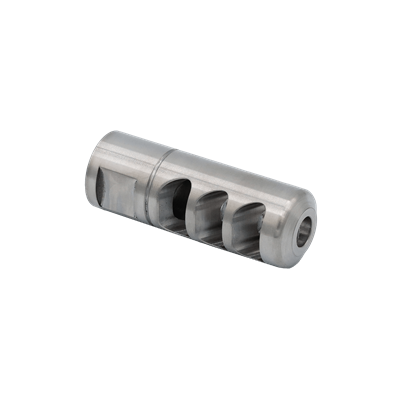 TPM 30 Cal 3 Port Titanium Muzzle Brake - Polished