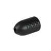 TPM Aluminum Bolt Knob - Acorn - BLACK