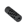 TPM 6.5 5/8x24 Titanium Muzzle Brake - BLACK