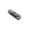 1/2x28 .30 Cal Polished Titanium Self Timing Muzzle Brake