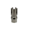 TPM .22 Cal Titanium Flash Hider - Polished