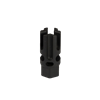 TPM .22 Cal Titanium Flash Hider - BLACK